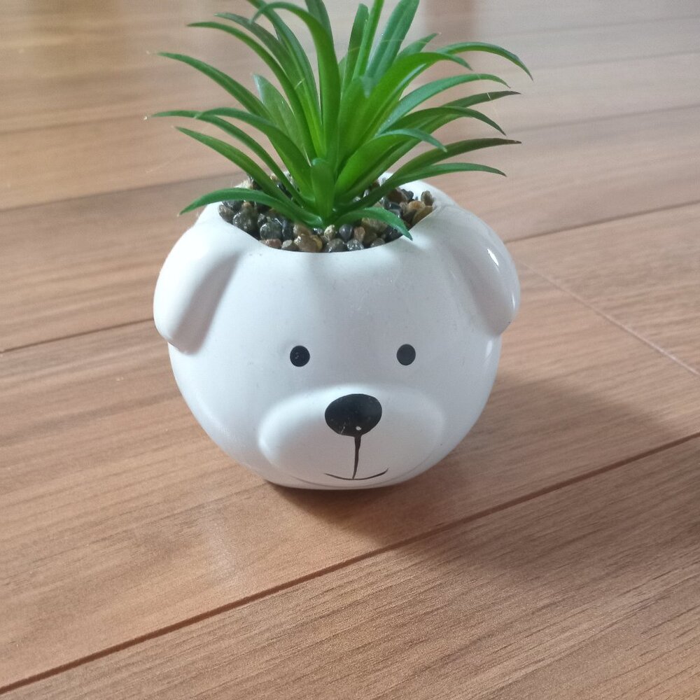 Dog Planter Pot (Small)
